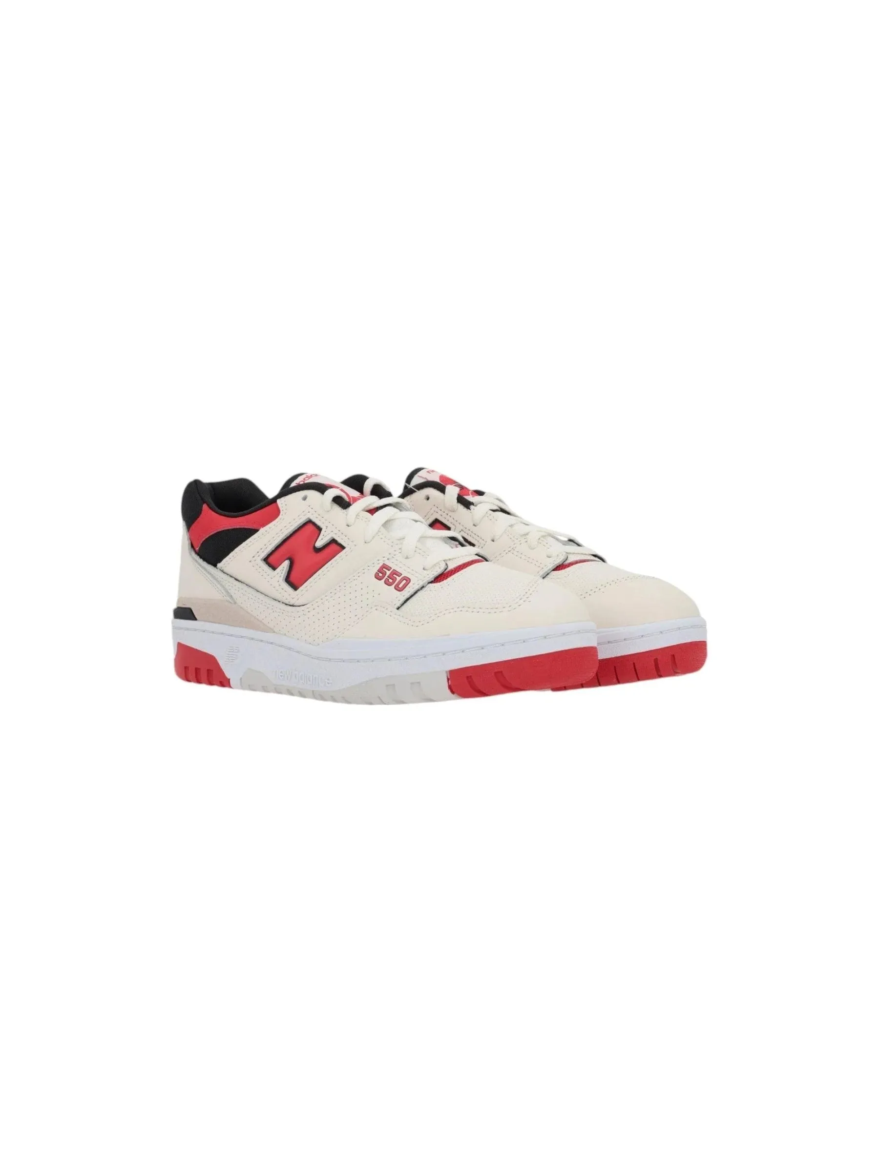 550 Mesh Leather Sneakers