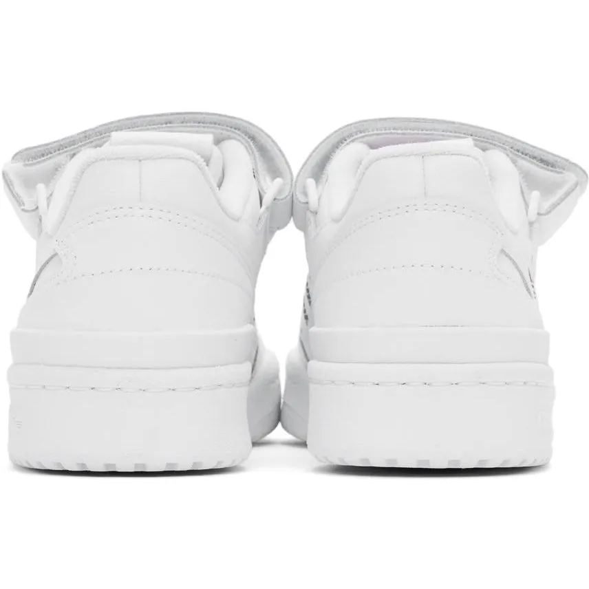adidas Originals White Forum Low Sneakers