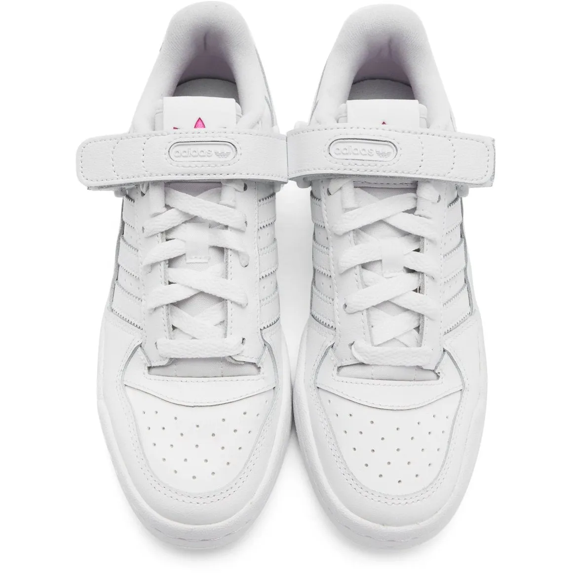 adidas Originals White Forum Low Sneakers