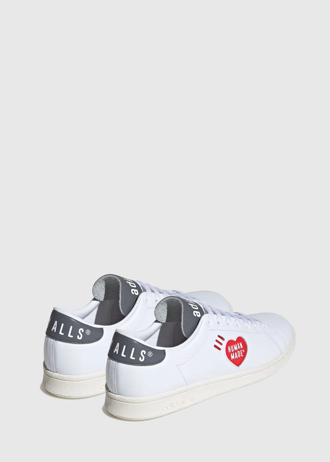 ADIDAS X HUMAN MADE: STAN SMITH SHOE [WHITE/ONYX]