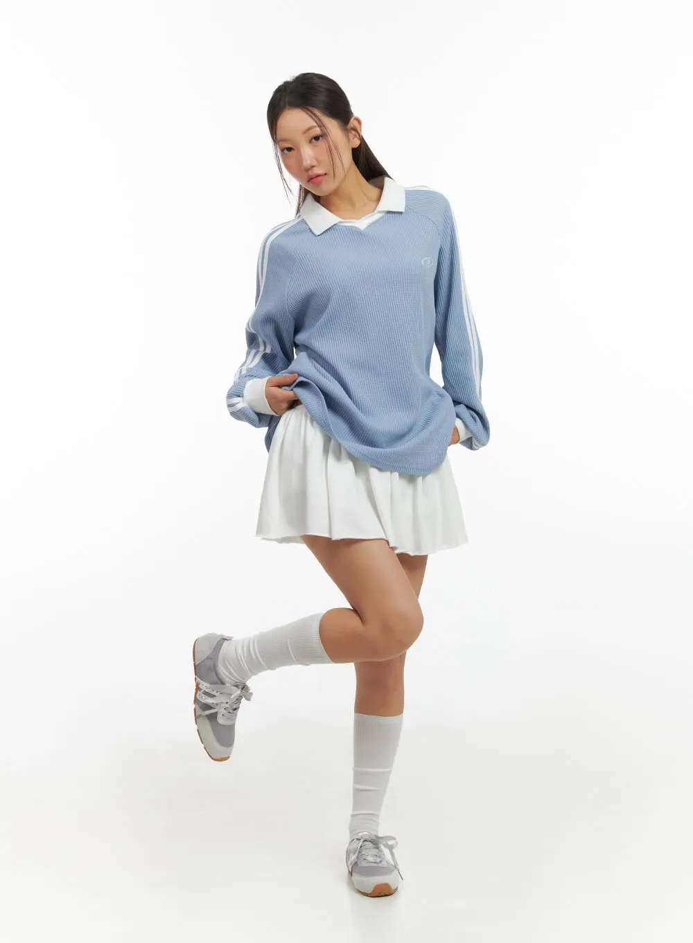 Balletcore Ribbon Lace Sneakers IS402