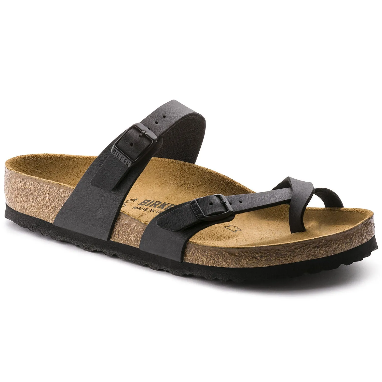 BIRKENSTOCK MAYARI BLACK BIRKO-FLOR