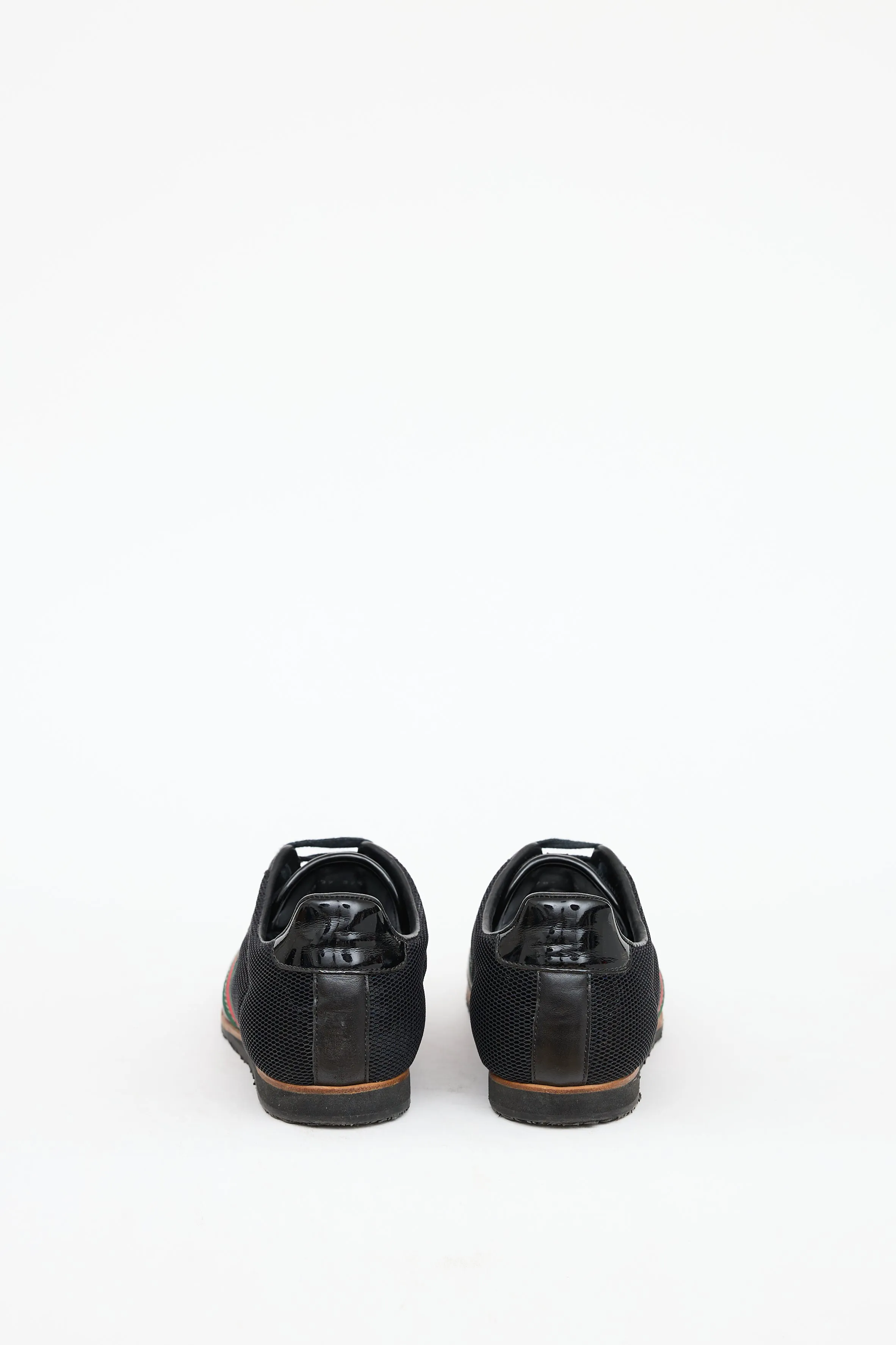 Black Monogram Web Sneaker