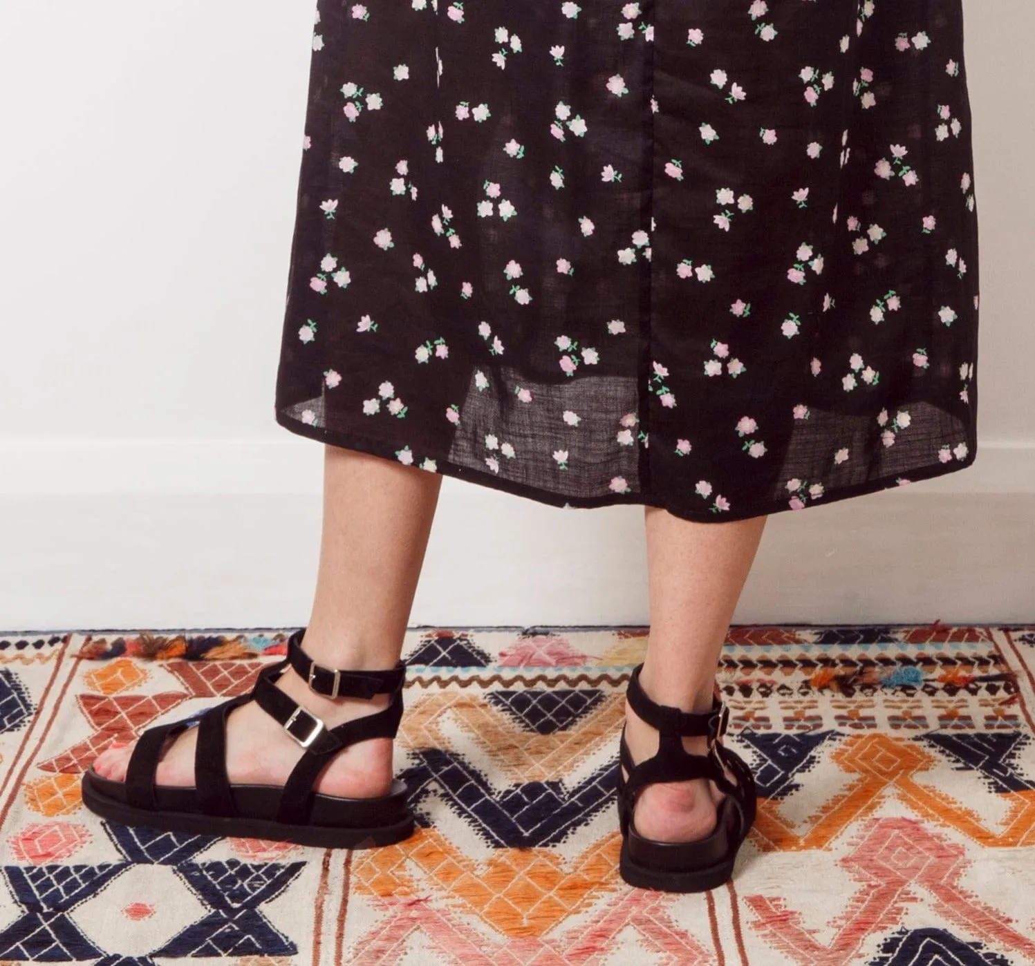 Fuscia Noee Nero Sandals