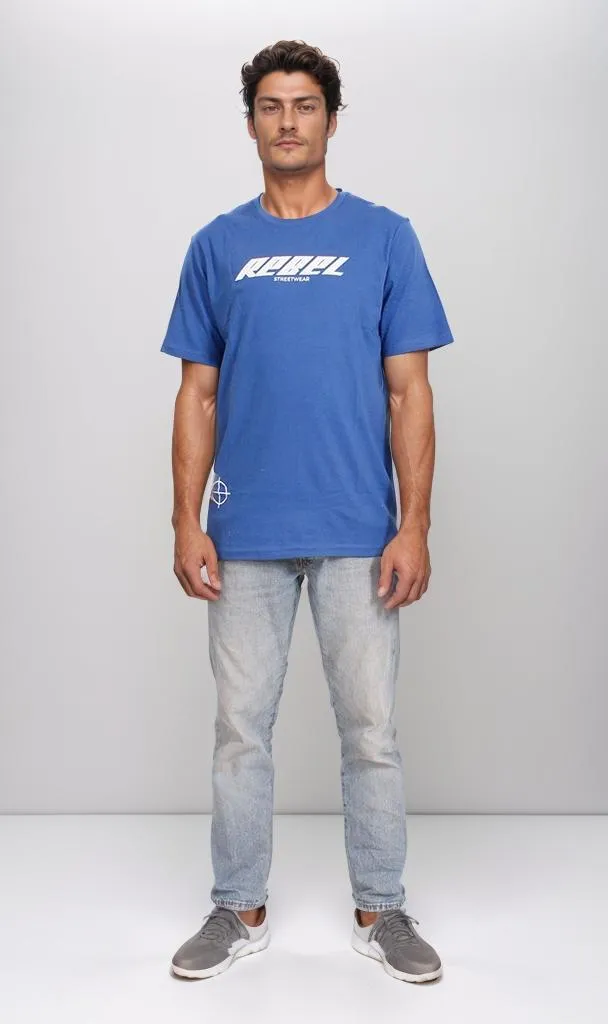 O203105 - Rebel Graphic T-Shirt  Royal Blue