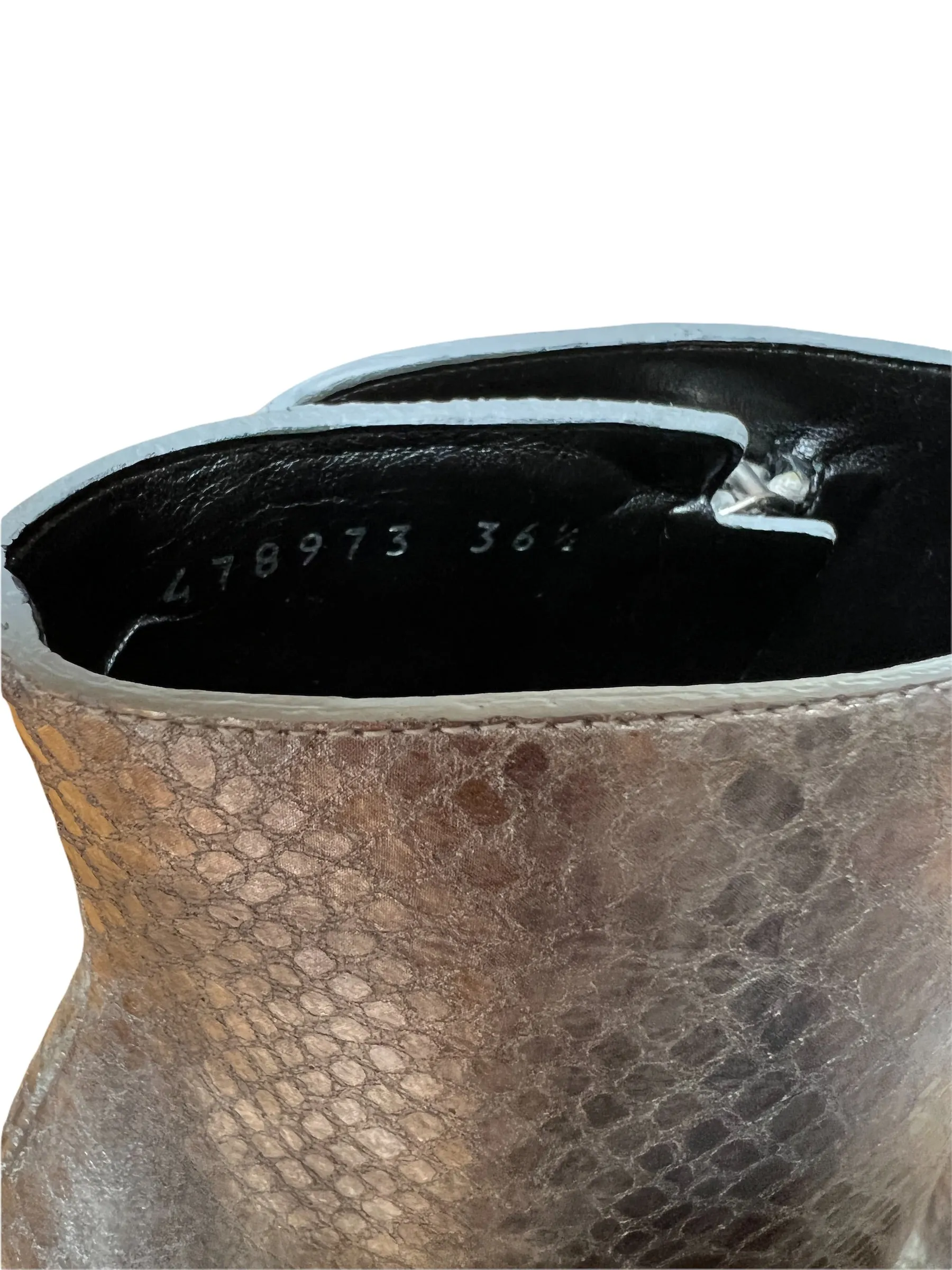 Silver Boots - 6.5